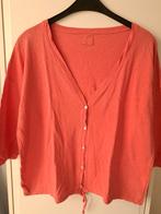 NUKUS vest 3/4 mouw koraal kleur maat XL, Maat 46/48 (XL) of groter, Oranje, Ophalen of Verzenden, NUKUS