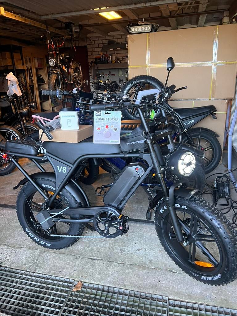 Fatbike Ouxi V8 + accesoires | Garantie | Factuur | V20 pro, Fietsen en Brommers, 59 cm of meer, Ophalen, Zo goed als nieuw, Overige merken