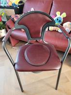 Nette fijne Postoel warmrood met losse po met deksel, Ophalen