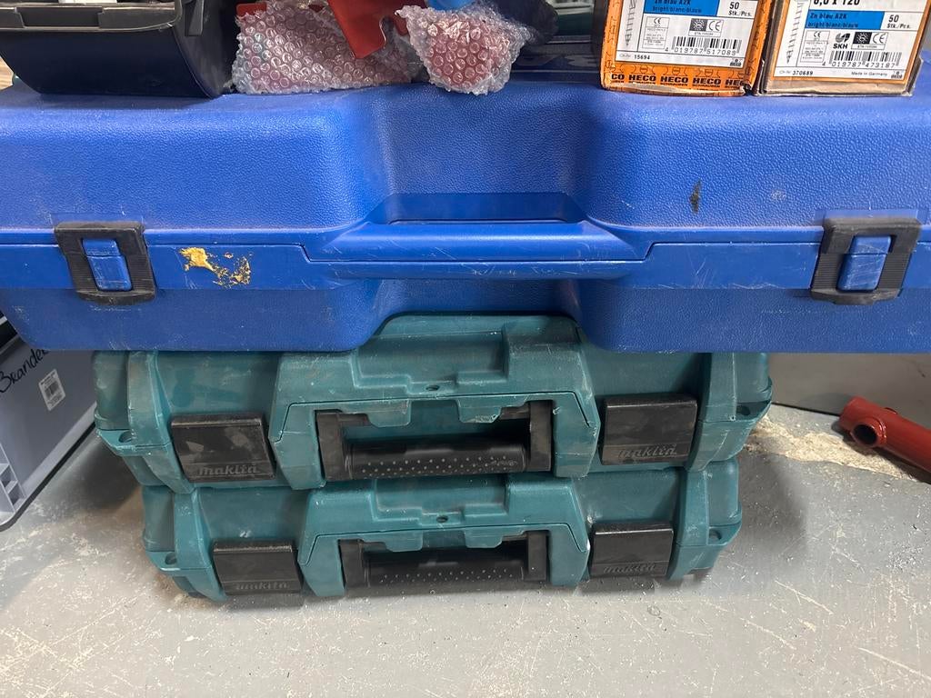 3 Gereedschapskoffers: 2x Makita 821841-9, 1x Baier, Ophalen of Verzenden, Gebruikt