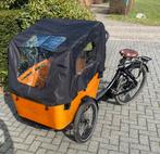 Vogue Superior De Luxe bakfiets, Fietsen en Brommers, Fietsen | Bakfietsen, Ophalen, 4 kinderen of meer, Huif, .