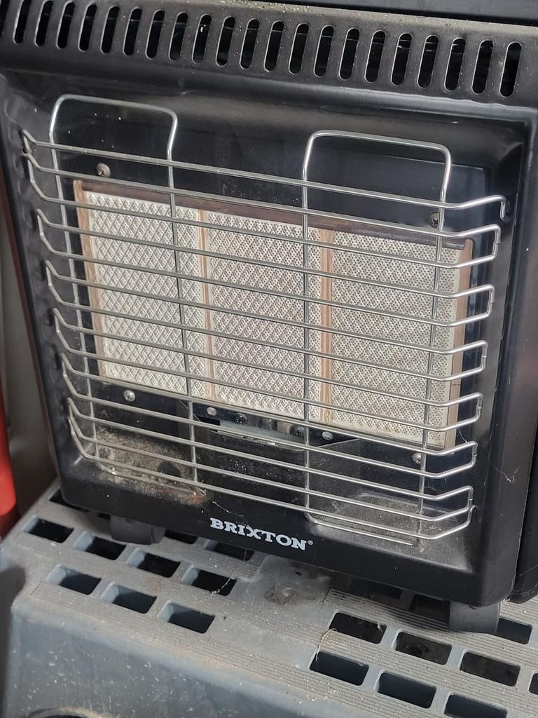 Compacte gaskachel voor camping of voortent - Brixton, Ophalen, Gebruikt, Gas, Vrijstaand