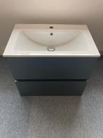 Zo goed als nieuw Pelipal badkamermeubel + keramieken wasbak, Huis en Inrichting, Badkamer | Badkamermeubels, Ophalen, 50 tot 100 cm