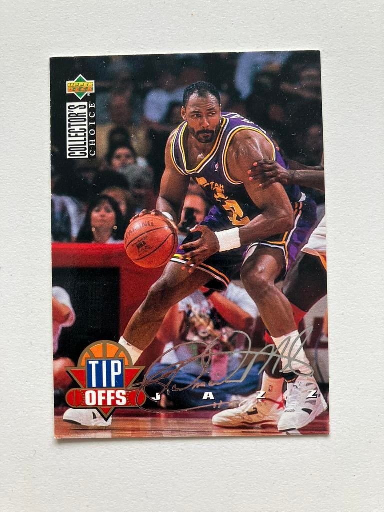 Karl Malone 1994 Upper Deck card, Verzenden, Zo goed als nieuw, Buitenlandse clubs