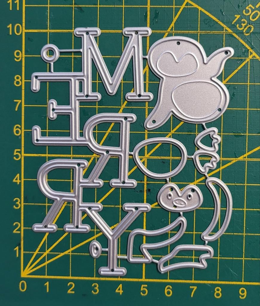 Snijmal Pinguïn/ MERRY, Ophalen of Verzenden, Nieuw, Overige thema's, Pons of Mal