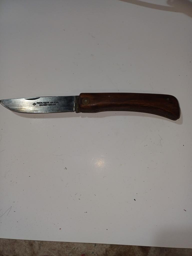 Vintage Friedr. Herder Abr. Sohn Solingen zakmes, Antiek en Kunst, Ophalen