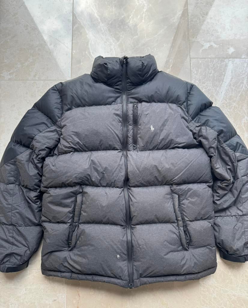 Ralph Lauren Puffer Jas, Kleding | Heren, Jassen | Winter, Ophalen of Verzenden, Zo goed als nieuw, Maat 56/58 (XL), Grijs