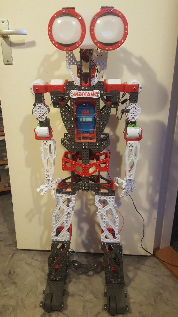 2 stuks Meccano Robot Meccanoid 2.0 XL, Kinderen en Baby's, Speelgoed | Educatief en Creatief, Zo goed als nieuw, Knutselen, Bouwen