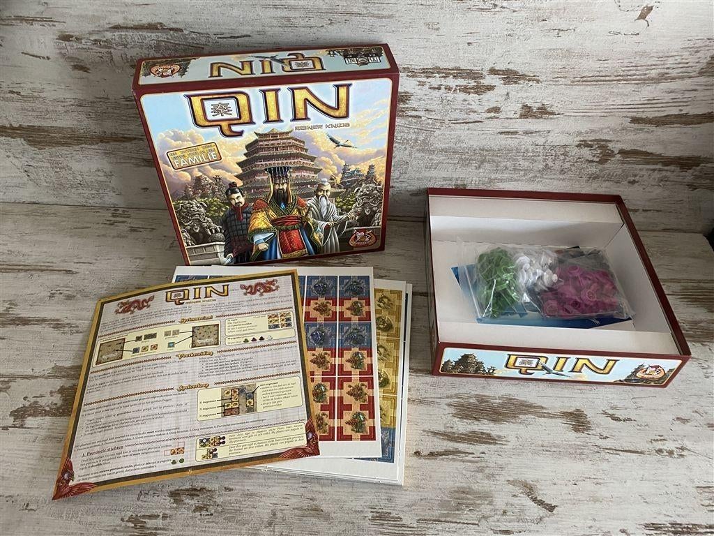 Qin een tactisch tegel bordspel - legspel voor de familie [s, Verzenden, Zo goed als nieuw