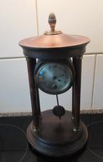 ANTIEKE ZELDZAME HOUTEN TAFELKLOK -JOSEFIENTJE-ca 1910, Ophalen of Verzenden