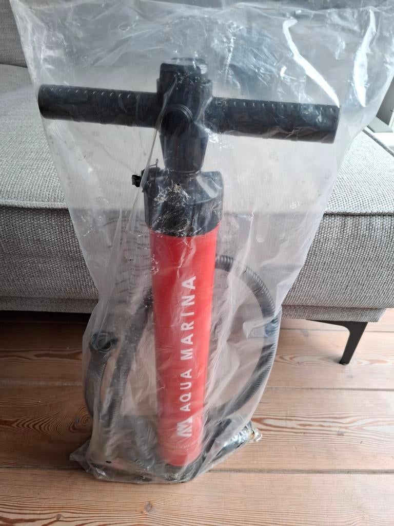 Sup board pomp handpomp double action Aqua Martina psi bar, Watersport en Boten, Ophalen of Verzenden, Nieuw, SUP-accessoire