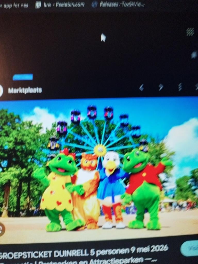 2 duinrell tickets 9 mei, Tickets en Kaartjes, Twee personen, Ticket of Toegangskaart