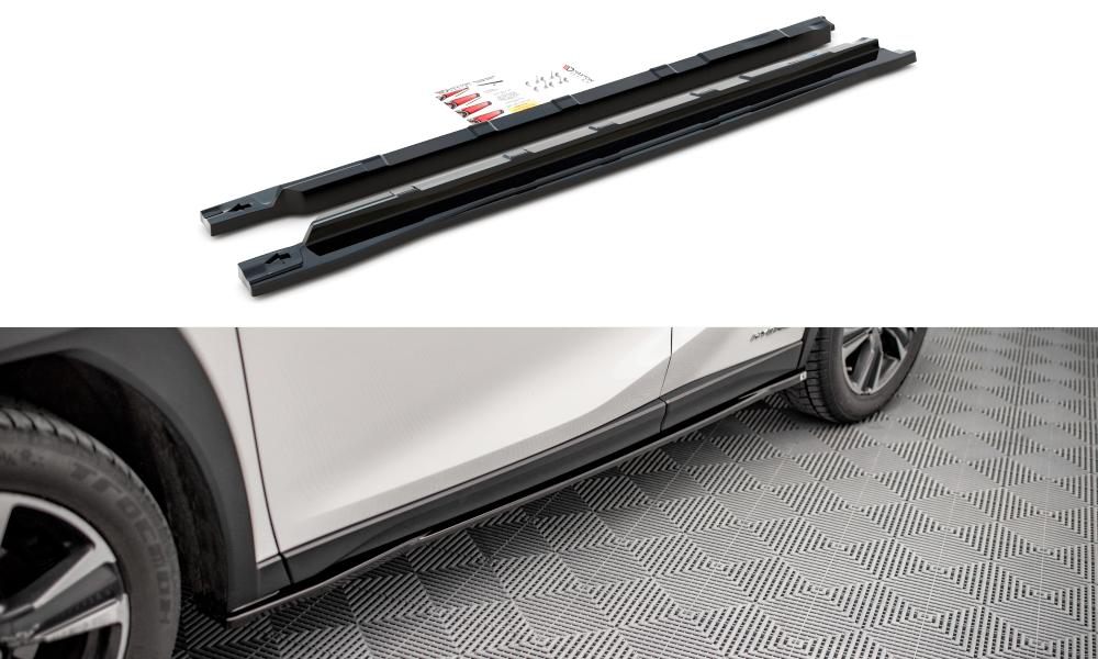 Voorlip diffuser sideskirt spoiler splitter - Lexus UX 18+, Ophalen of Verzenden