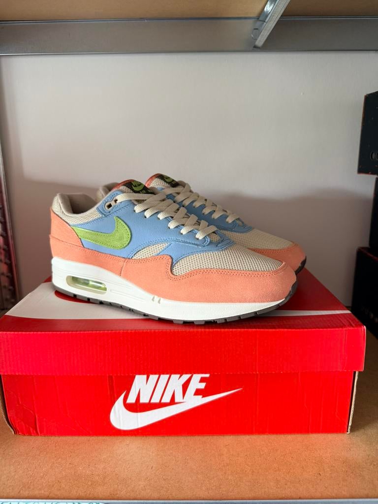 Nike air max 1 Madder Root, Kleding | Heren, Schoenen, Zo goed als nieuw, Sneakers of Gympen, Overige kleuren, Ophalen of Verzenden