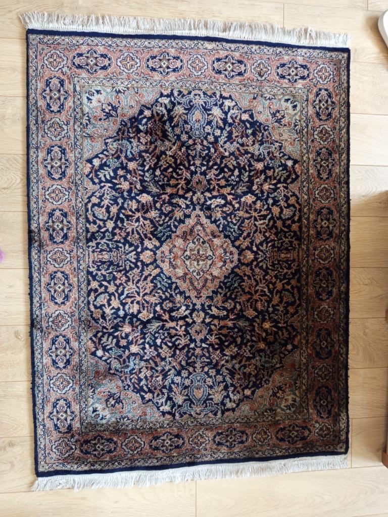 Handgemaakte wol talpijt india, Huis en Inrichting, Woonaccessoires | Wanddecoraties, 110 cm, Gebruikt, Oosters, Meerkleurig