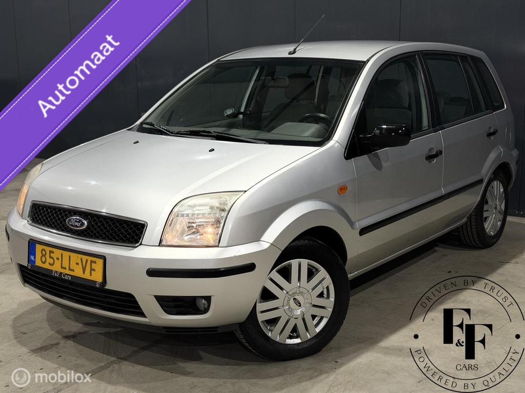 Ford Fusion 1.4 |80pk|Automaat|128000 km NAP|Airco|Trekhaak, Beige, Origineel Nederlands, Bedrijf, Euro 4