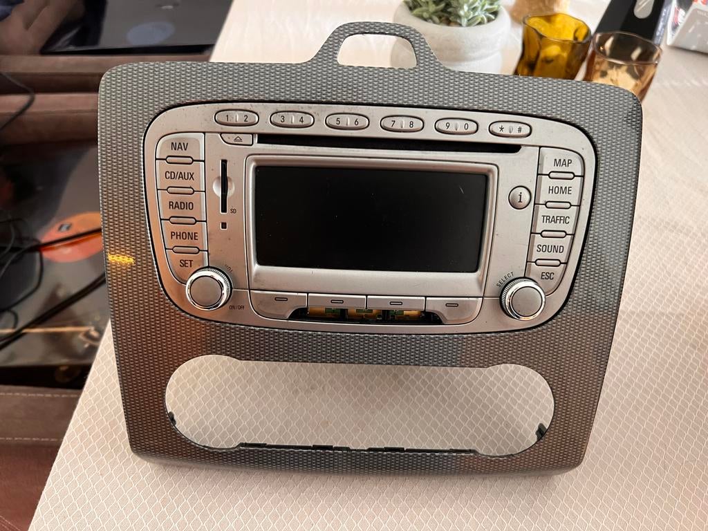 Ford Audio Systeem Navigatie Radio voor Focus of C-Max, Auto diversen, Ophalen, Gebruikt