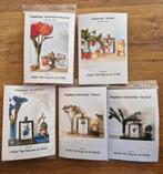 Viltpakketten Bloemen en kegelpopjes NIEUW, Hobby en Vrije tijd, Vilt, Ophalen of Verzenden, Nieuw, Figuurtje(s), Wolvilt