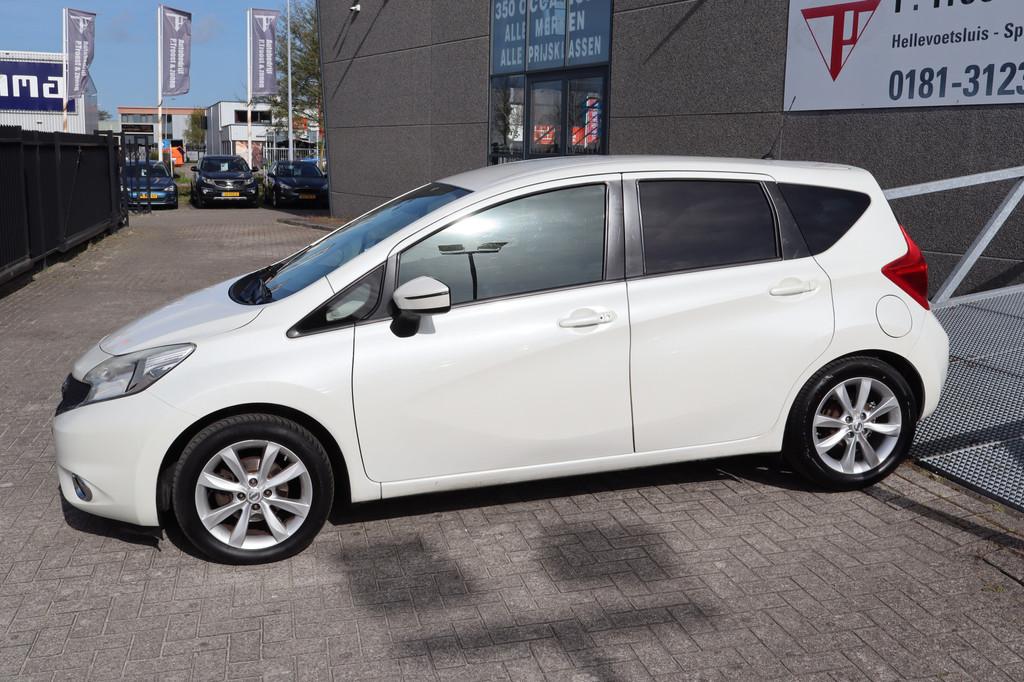 Nissan Note 1.2 DIG-S Connect Edition Automaat MEENEEMPRIJS/, Euro 5, Stof, Gebruikt, Zwart