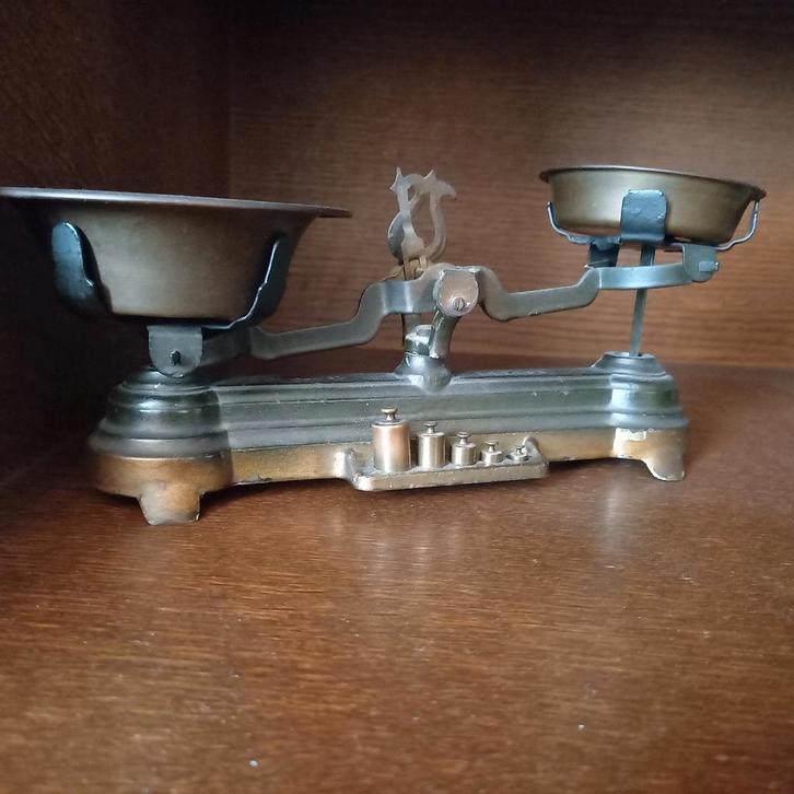 Speelgoedweegschaal J de P France Balance Jouet Weegschaal, Antiek en Kunst, Antiek | Speelgoed, Ophalen of Verzenden