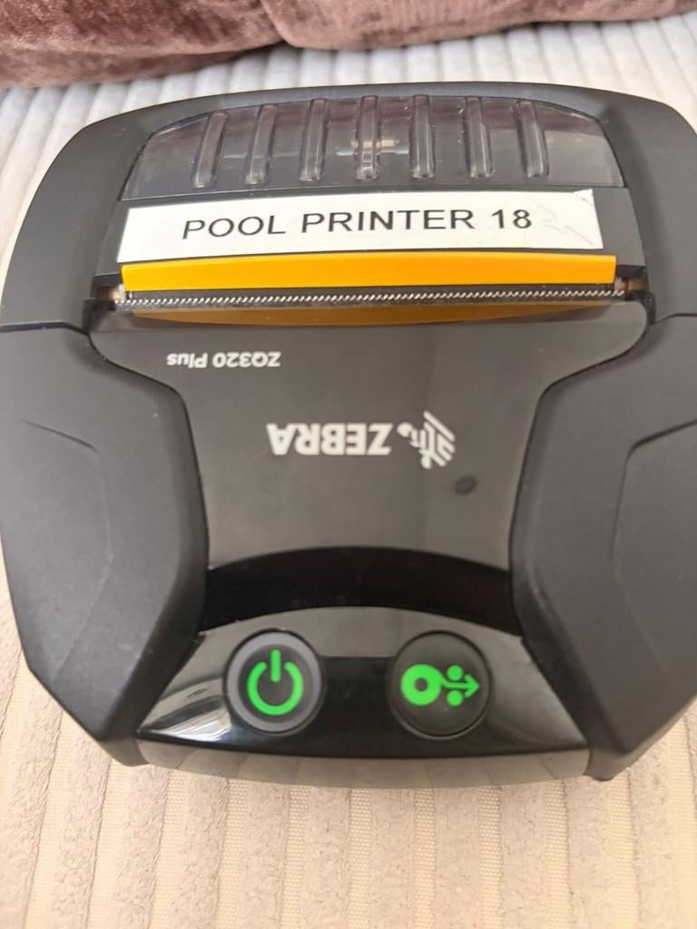 Zebra ZQ320 Plus printer, Computers en Software, Ophalen, Zo goed als nieuw