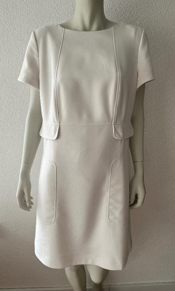 Natan jurk crème maat L EU 42 elegant chic, Verzenden, Beige, Maat 42/44 (L), Zo goed als nieuw