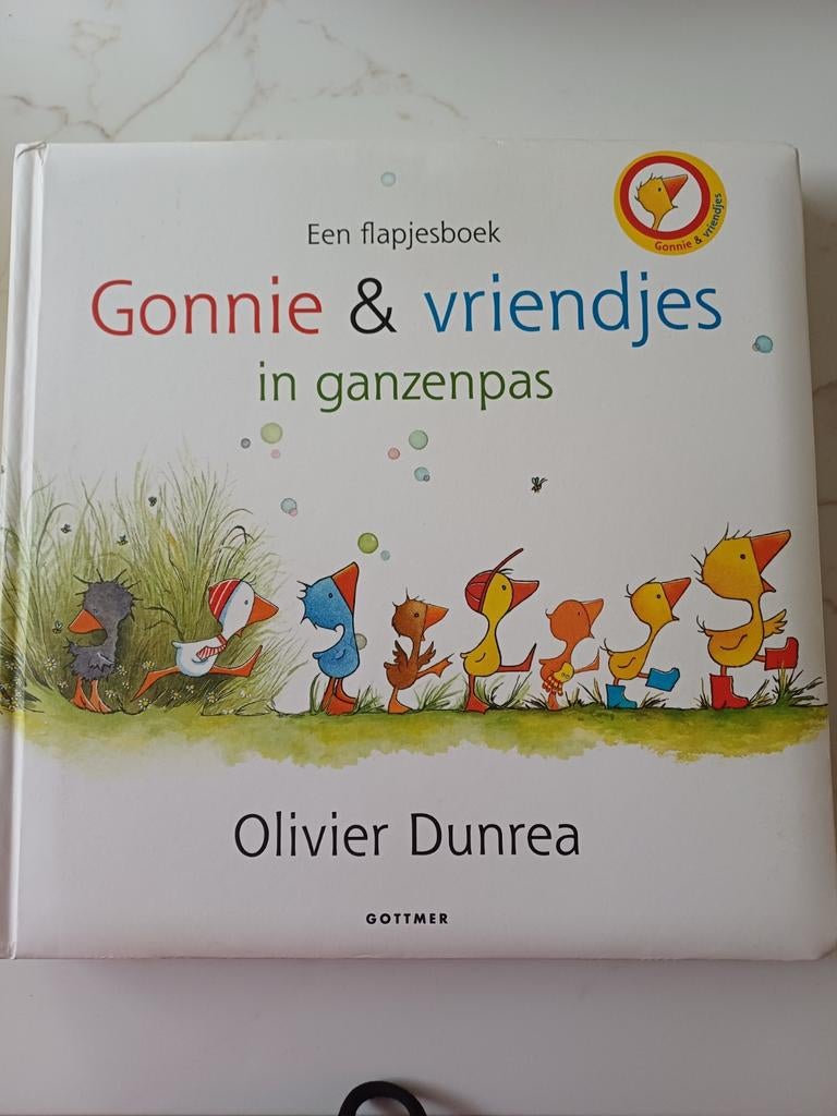 Flapjes boek Gonnie & vriendjes, Ophalen of Verzenden, Gelezen, Olivier Dunrea