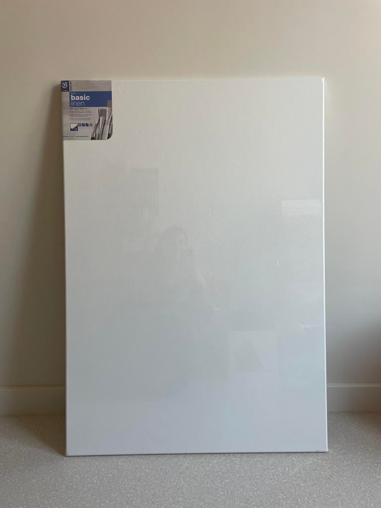 Van Beek Linen basic schildersdoek 70x100, Ophalen, Nieuw, Doek