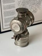Antieke carbid fietslamp VULAPHARE - mijnlamp / decoratie, Antiek en Kunst, Ophalen