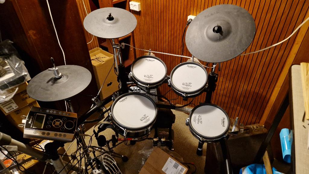 Drumstel Drum Roland td9, Muziek en Instrumenten, Drumstellen en Slagwerk, Ophalen, Zo goed als nieuw, Roland