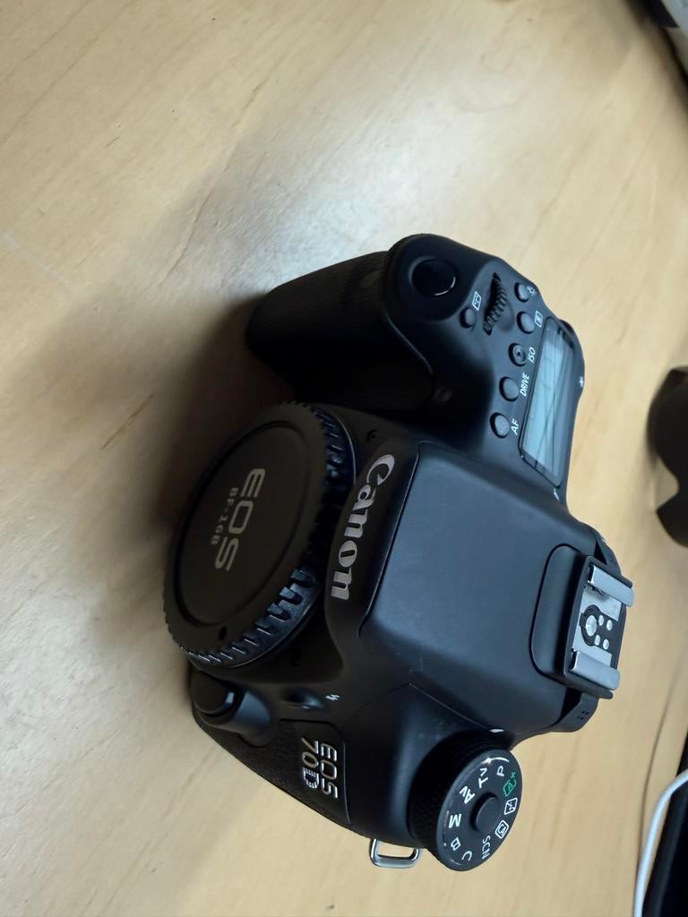 Canon EOS 70D spiegelreflexcamera, Audio, Tv en Foto, Fotocamera's Digitaal, Ophalen, Spiegelreflex, Canon, Zo goed als nieuw