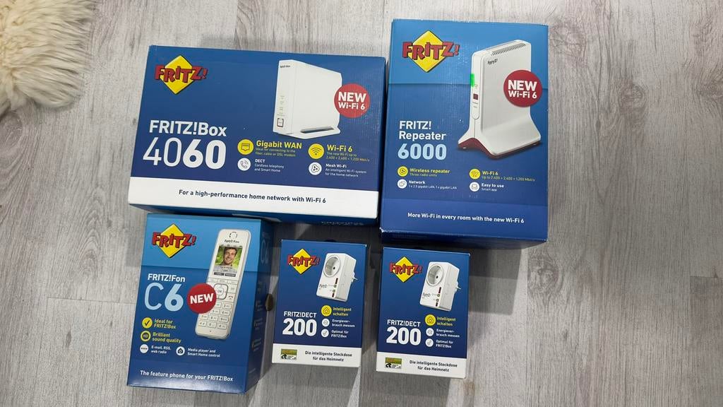 FRITZ! Wi-Fi 6 Set wifi 6, Ophalen, Zo goed als nieuw, Overige typen