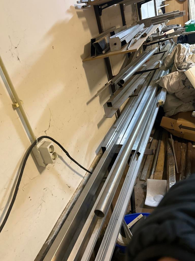 RVS profielen en platen, Ophalen of Verzenden, Gebruikt, Overige metalen