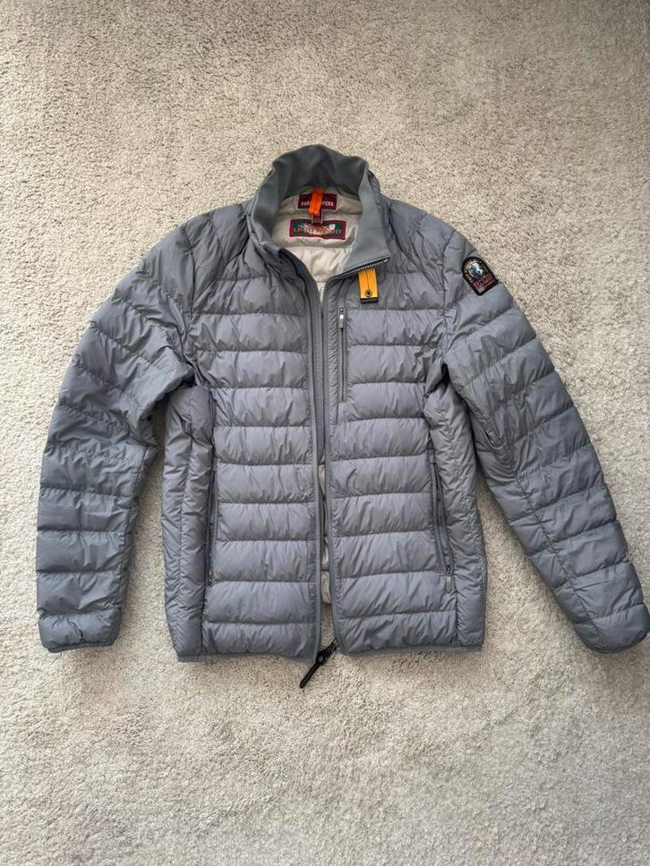 Parajumpers Lightweight Puffer jacket heren grijs maat M, Kleding | Heren, Jassen | Zomer, Zo goed als nieuw, Grijs, Ophalen of Verzenden