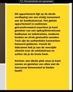 Appartement te huur, Huizen en Kamers, Huizen te huur, Direct bij eigenaar, 3 kamers, Appartement, Zuid-Holland