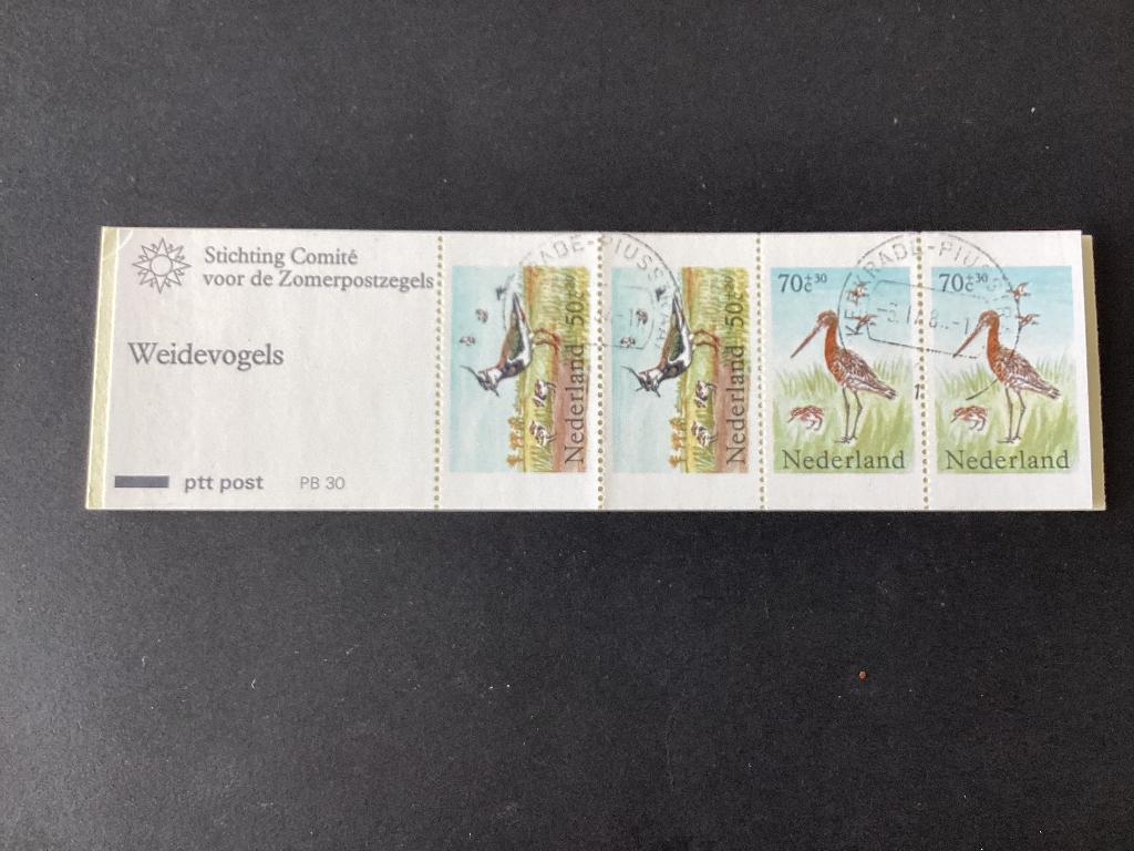 1984, postzegelboekje PB30, gestempeld, Postzegels en Munten, Postzegels | Nederland, Verzenden, Na 1940, Gestempeld