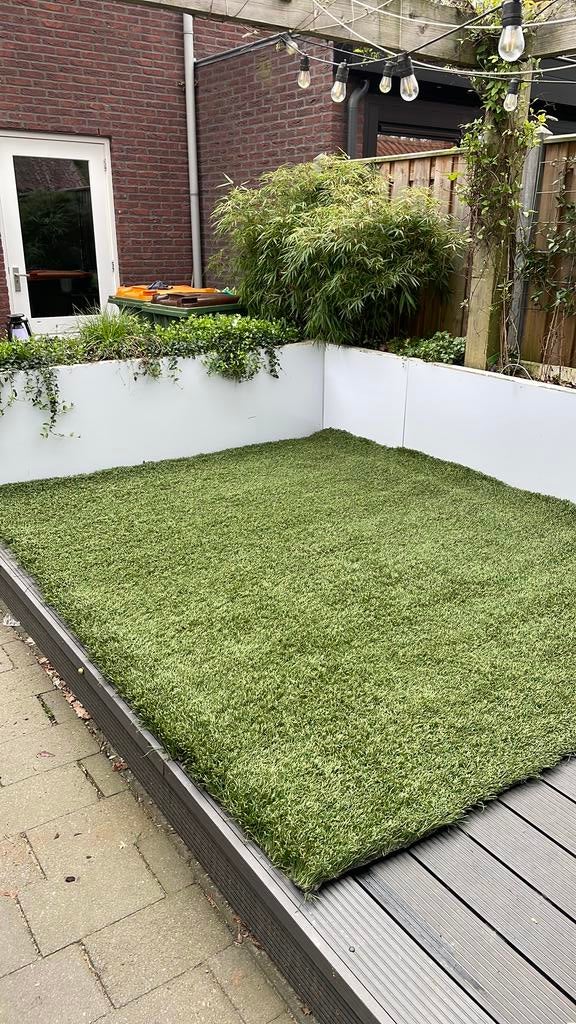 Kunstgras FC Emmen, Tuin en Terras, Ophalen, Gebruikt, Minder dan 10 m², Kunstgras