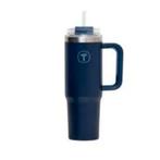 TUPPERWARE Big T Tumbler 1,1 lt Thermoskan beker isoleer cup, Ophalen of Verzenden, Nieuw, Blauw, Beker of Kan