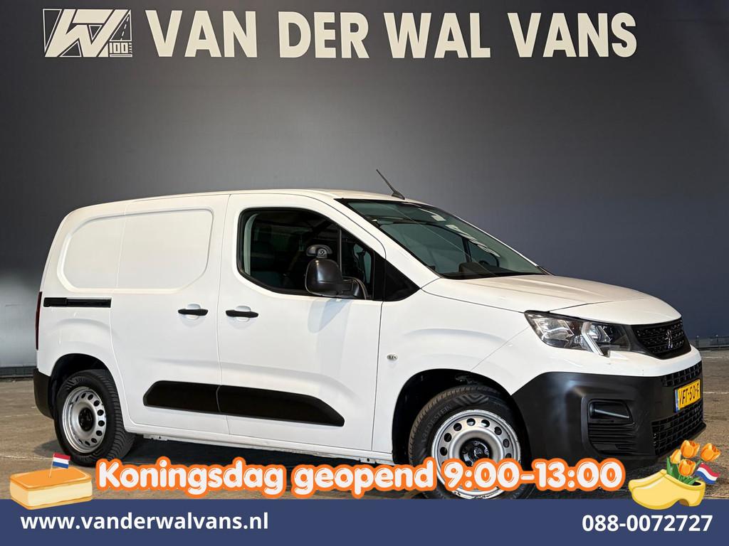 Peugeot Partner 1.5 BlueHDI 102pk L1H1 inrichting Omvormer E, Voorwielaandrijving, Stof, Gebruikt, 4 cilinders