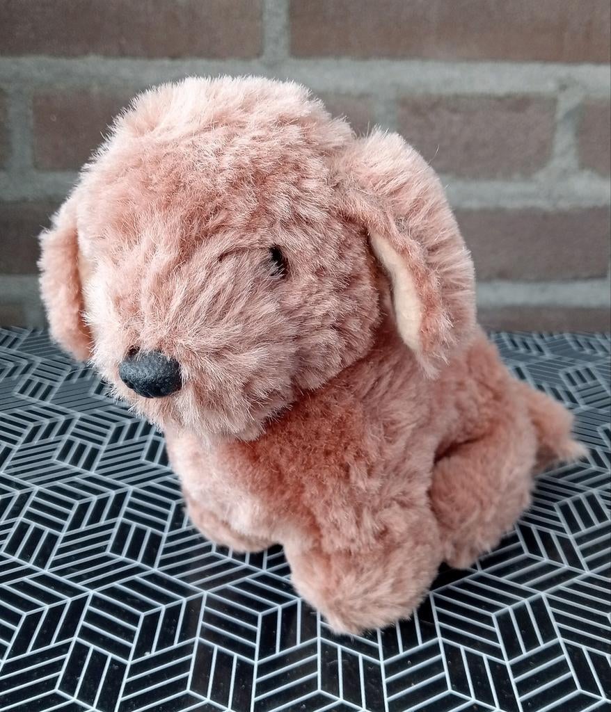 Hondje pluche( Pure Wool) 15cm vintage, Ophalen, Zo goed als nieuw, Hond