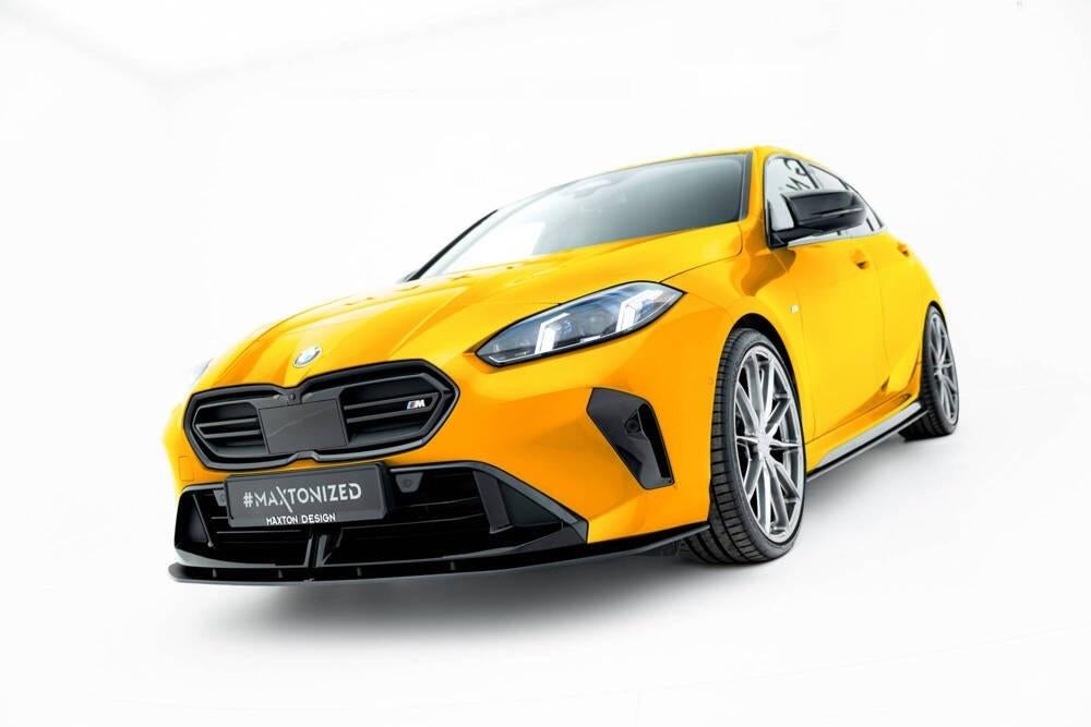 Race Voorlip sideskirt diffuser - 1-Serie F70 M-Pack 24+, Auto diversen, Tuning en Styling, Ophalen of Verzenden