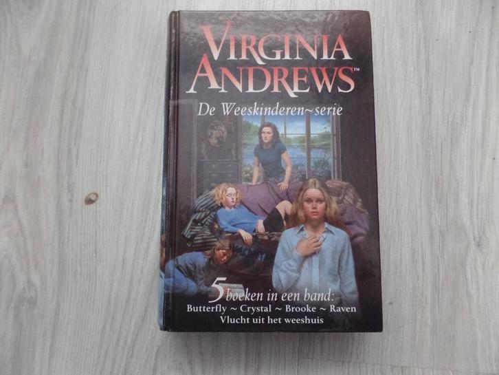Virginia Andrews - De weeskinderen serie (5delen), Boeken, Romans, Gelezen, Amerika, Ophalen of Verzenden