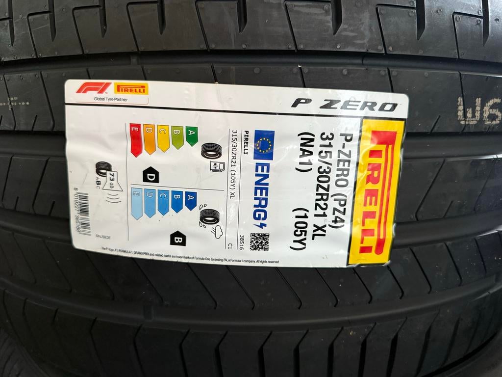 Pirelli P Zero breedset banden 255/35ZR20 en 315/30ZR21, 255 mm, Nieuw, Ophalen of Verzenden, Band(en)