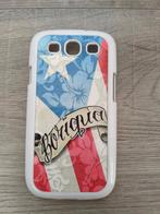 Samsung Galaxy S3 Puerto Rico telefoon cover, Ophalen of Verzenden, Zo goed als nieuw, Galaxy S3, Frontje of Cover