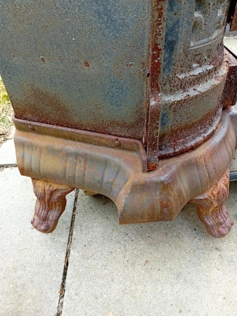 Houtkachel voor buiten gebruik, Tuin en Terras, Tuinhaarden, Ophalen of Verzenden, Gebruikt