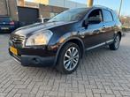 Nissan Qashqai+2 2.0 4WD CVT 2010 Bruin 7 person, Auto's, Automaat, Euro 5, Stof, Zwart