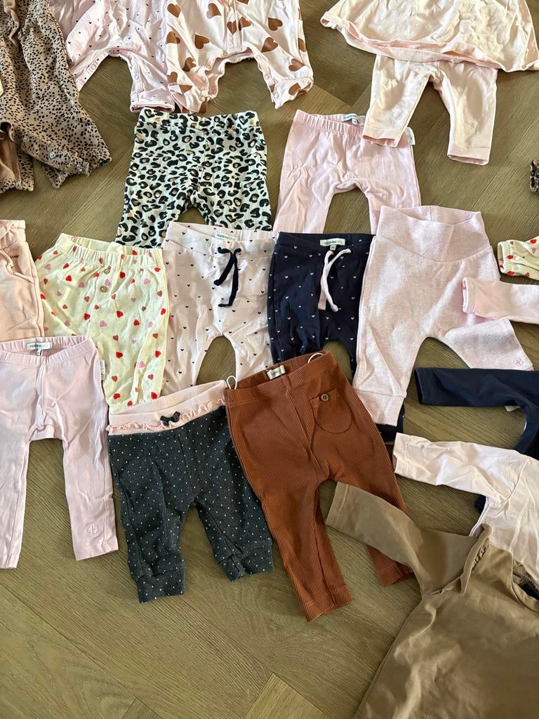 Meisjes kledingpakket maat 50/56 - Noppies & Feetje, Kinderen en Baby's, Babykleding | Maat 50, Ophalen of Verzenden, Zo goed als nieuw