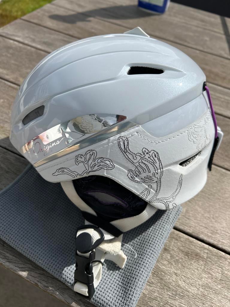 Salomon skihelm dames maat 53-56 cm, Ophalen of Verzenden, Gedragen, Maat 36 (S), Overige typen