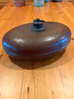 Kruik ovaal koper, Antiek en Kunst, Ophalen of Verzenden