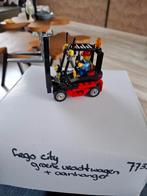 Lego City 7733 Vrachtwagen met aanhanger en heftruck, Compleet, Lego, Ophalen of Verzenden, Complete set